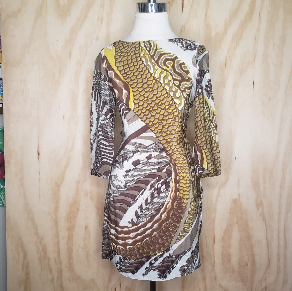 Emilio Pucci silk print dress
